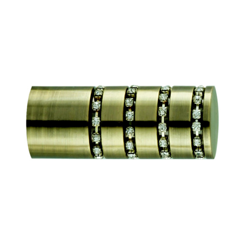 Simple rhinestone aluminum alloy Curtain Rod