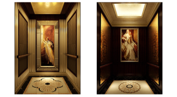 250~400kg Residential Home Lift Villa Passenger Elevator