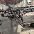 Torre de aço angular confiável para suporte de linha de energia