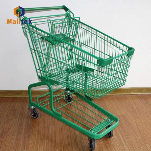 Metal Shopping Trolley German Metal Grocery Shopping Trolley Supplier