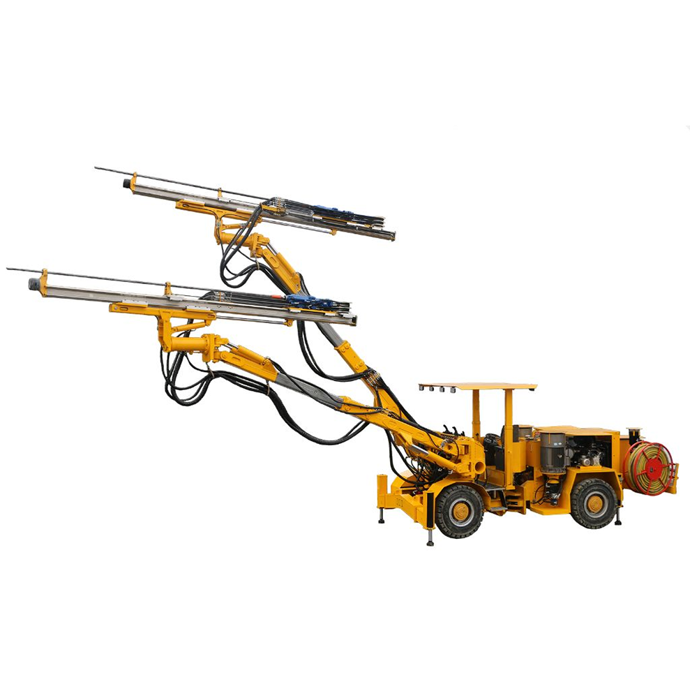 Double Arm Full Hydraulic Blasting Drilling Machine