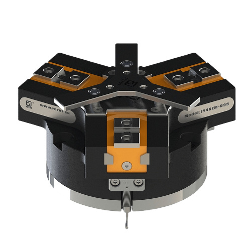 пневматический трехкулачковый параллельный захват