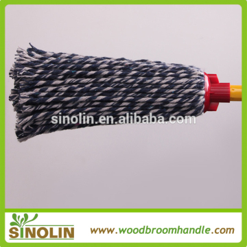 SINOLIN super household cleaning floor cotton mop with wood handle