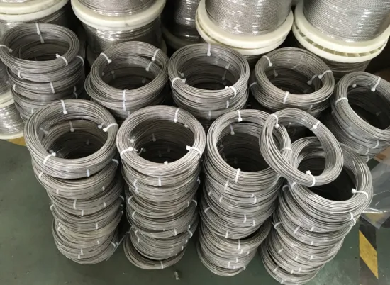 19X7stainless steel wire rope 10mm 304