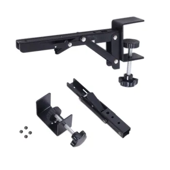 A sturdy and durable aluminum alloy bracket for stable installation.