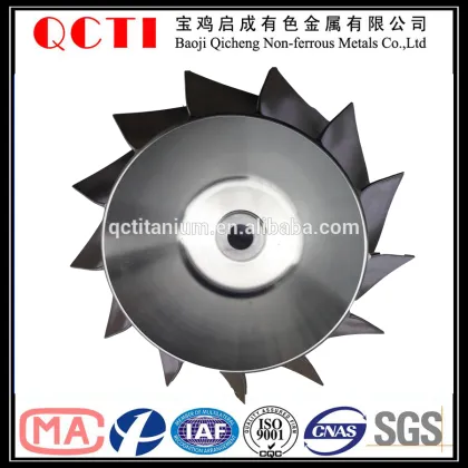 Hot Sale Precisiontitanium Compressor Impeller