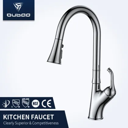 Tradition Single-Handle Long Neck Kitchen Faucet Mixer