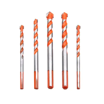 Masonry Glass Wall Power Tools: Triangle Hard Alloy Drill Bits for Drilling Ceramic Tiles