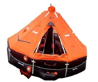 CCS, EC Approved SOLAS 30 Persons Throw-over Board Inflatable Life Raft