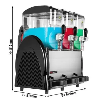 Hot Selling 3 Tanks Slush Machine for Beverage Shop