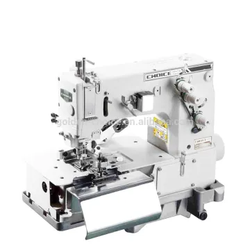 GC2000CP Double Needle Flat-bed Industrial Sewing Machine with Cutter and Puller
