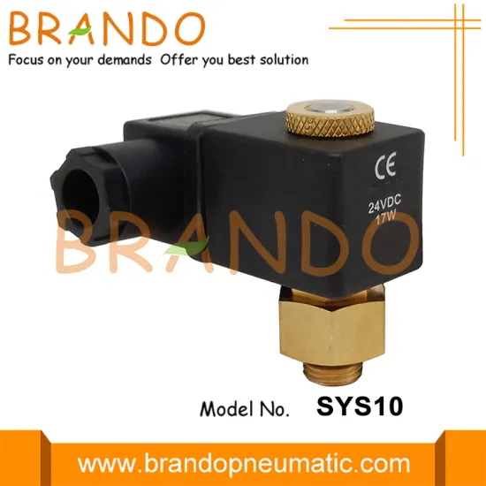 SYS10 Pilot Operated Solenoid Valve Armature and Coil
