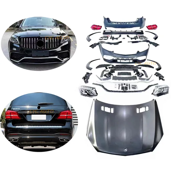 Mercedes-Benz GL CLASS X166 Full Body Kit Upgrade from GL to GLS63 Style with Lights