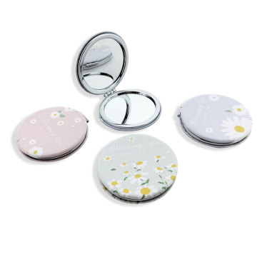 Wholesale Mini Pocket Square Hand Mirror with Logo
