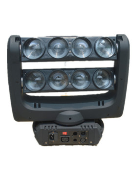 8PCS 10W LED Spider Beam Moving Head Light
