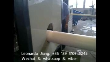 recycled material pvc pipe making machine