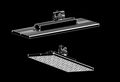 Commercial LED Track Panel Light