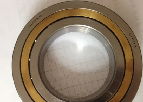 High Speed Angular Contact Ball Bearing Qj215 , Axial Load Bearing For Mining