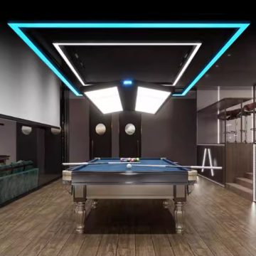 Seamless Linkable RGB LED Linear Lights for Gaming Rooms and Gyms