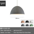 Resin Modern Led Lights Ceiling Pendant Light Office