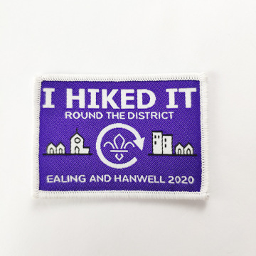 Patch di nome ricamato personalizzato ad alta densità - tessuto ricamo