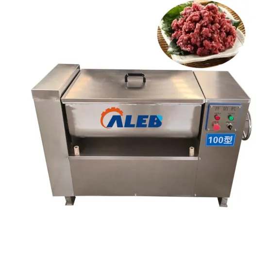 Vacuum Stuffing Mixer for Efficient Minced Meat Filling