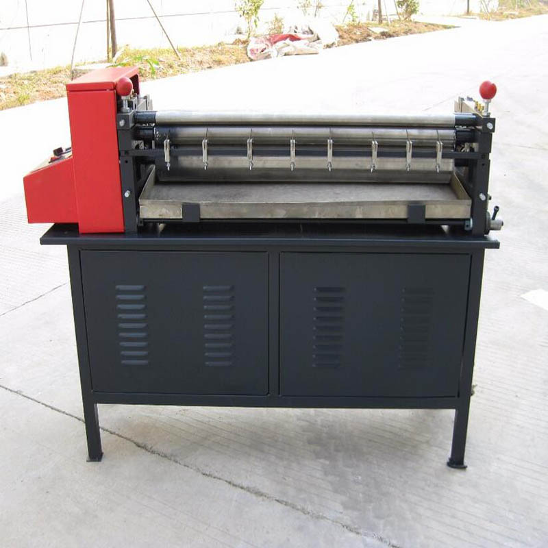 China JS Paper Manual Cold Glue Roller Pastting Machine, Kualitas