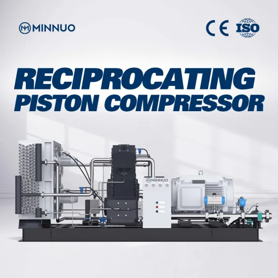 High-efficiency CNG piston compressor with certification