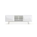 Modern white TV stand for living room