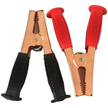 1000A Heavy Duty Crocodile Clamps - Pure Copper Car Jumper Cable Ends