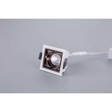 5W 3500K 2.4G Remote Control Square Spotlight-Aluminum