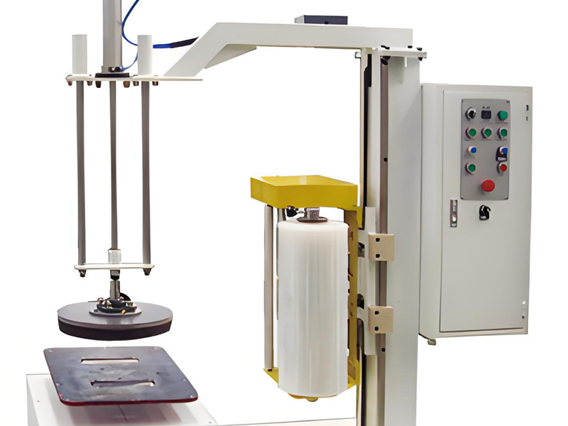 Tray-less Stretch Wrapping Machine