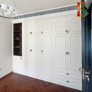 Vintage Style Solid Wood Custom Wardrobe