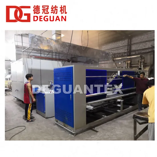 DEGUAN High-Temperature Tubular Heat Setting Machine for Polyester Fabric