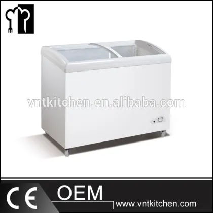 Glass Top Freezer