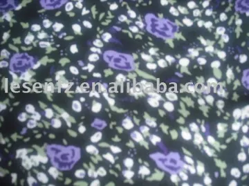 100% cotton printed volie fabric
