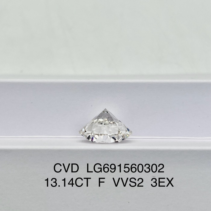 13.14CT F VVS2 Round Igi Lab Diamond