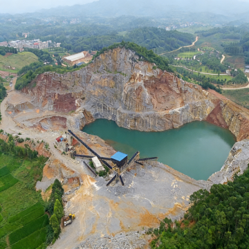 500 TPH Dolomite Crushing Production Line One Step Forming Heavy Hammer Crusher High Output Aggregate Plant