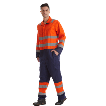 Latest Designs in Men's Workwear: Hi-Vis, Reflective Industrial Safety Coveralls and Suits