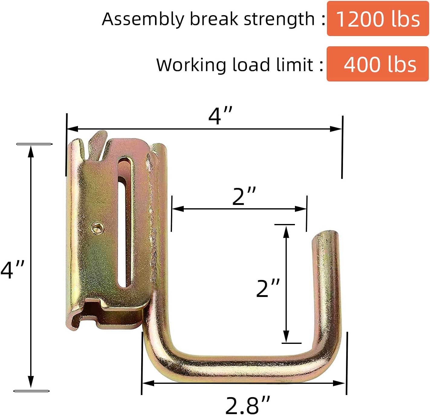 E-Track Steel Coated J Hooks3