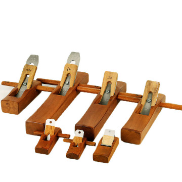 Set completo di strumenti per la lavorazione delle legno domestica: pialla a mano, pianta push e accessori fai -da -te