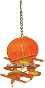 lovely beautiful wooden bird toy