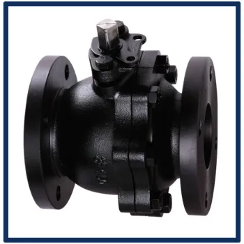flanged full bore Ball Valve cast iron
