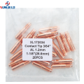 XL172034 যোগাযোগ টিপ 3/64'' AL 1.2mm 1/8''(28.6mm)