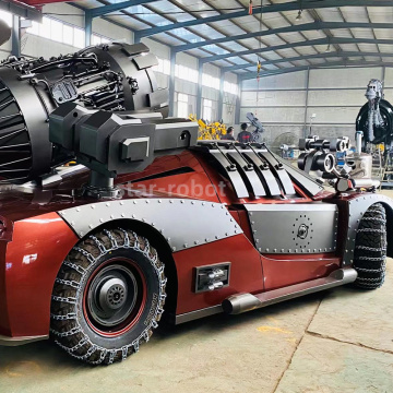 Mô hình xe máy biến áp sắt hoạt hình