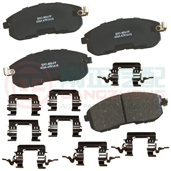 NETA Spare Parts Semi-Metallic Ceramic NAO Car Brake Pads for Models N01 GT, X, AYA, U, S, V PRO