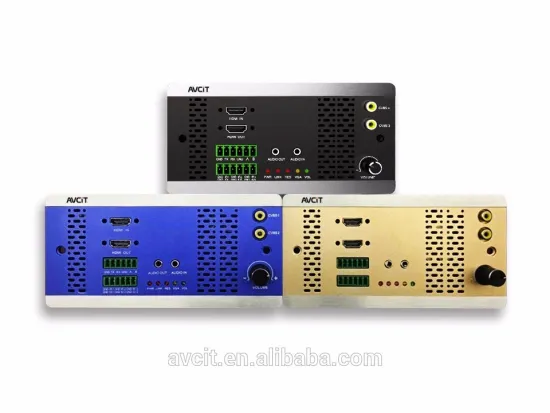 With IR + RS232 over Ethernet IP-based matrix switcher