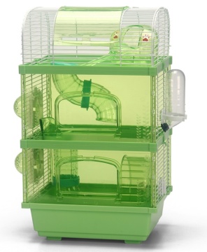 Wholesale 3 Floors Plastic Hamster Cage - 738-3F