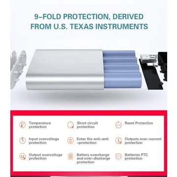 Xiaomi Mobile Power Bank, ,10,400mah Free Samples Supply