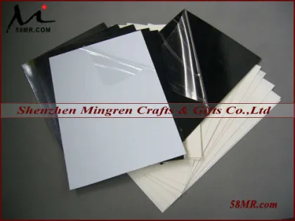 0.2-2.0MM Black and White Photo Album Pages|Self Adhesive Rigid PVC Sheet Page